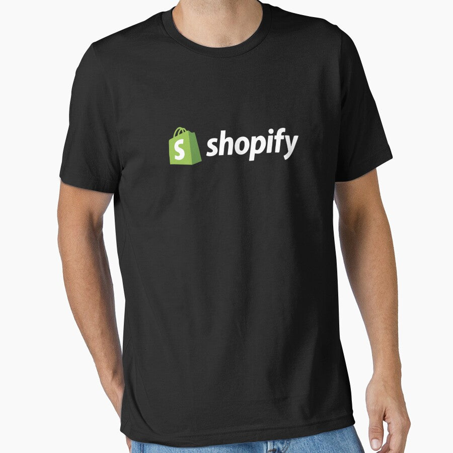 BEST SELLER - Shopify Merchandise Essential T-Shirt by HendrikHoffmann