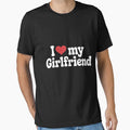 I Love My Gorgeous Girlfriend I Heart My Gorgeous Gf by GaryPacheco6