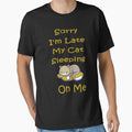 sorry im late my cat sleeping on me by Bouchfashions