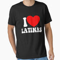 I Love Latinas Red Heart Latina Girlfriend I Love Latinas Gear by DynamicDesign