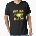 Cute & Funny Two Peas In a Pod Adorable Food Pun by perfectpresents