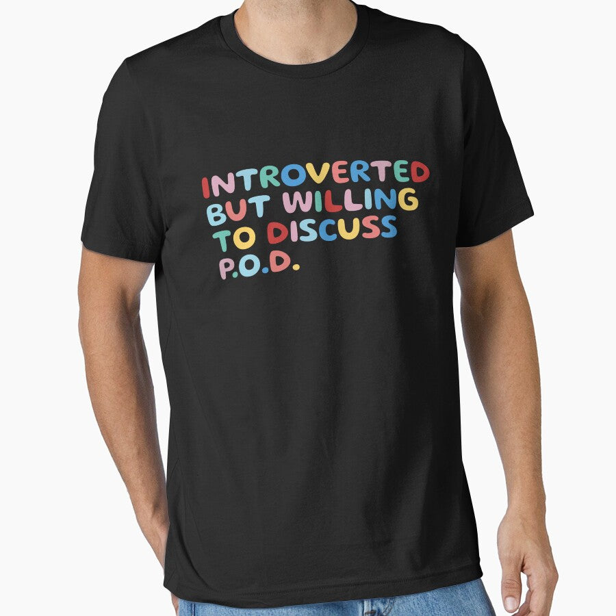 Introverted but willing to discuss p.o.d., funny sarcastic by wittyprinttop