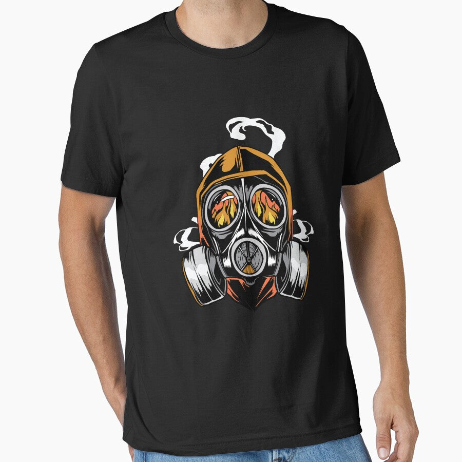 Fire Fighter Gas mask by bennetthuskers