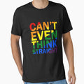 LGBT Rainbow Can't Event Think Straight by LimaChippewa
