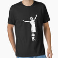 Megan Rapinoe The Victory Pose  White Stencil by escapepitch