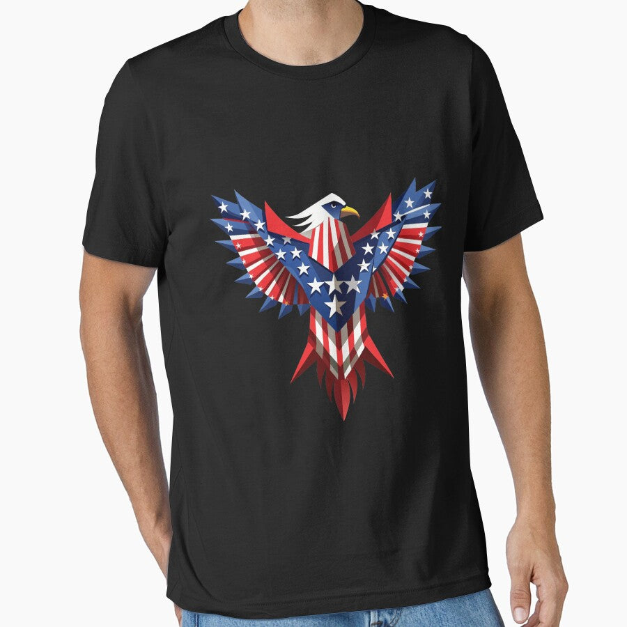 American flag-in eagle shape by Arextr