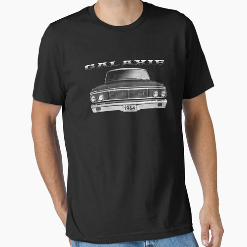 1964 Ford Galaxie Front Black Classic Guys  Unisex Tee Team T-Shirts New Style Shirt For Girls Unique T-Shirts Print On Demand by sapazauggs