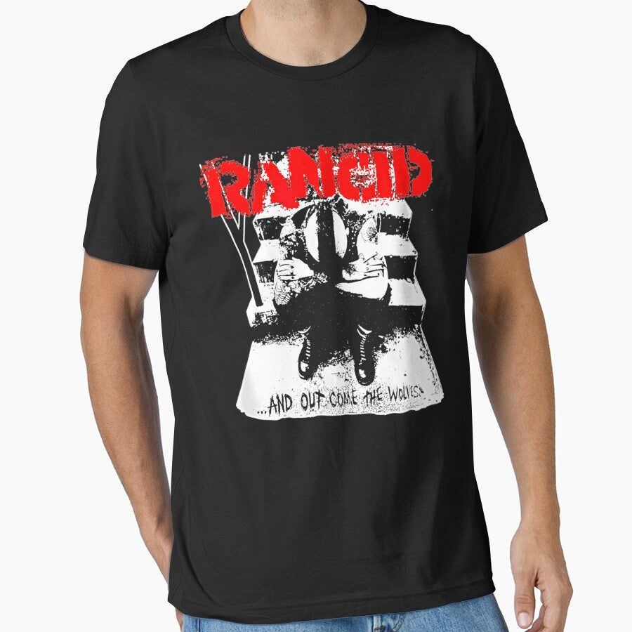Rancid - Official Merchandise - And Out Come The Wolves T-Shirt by reabilater