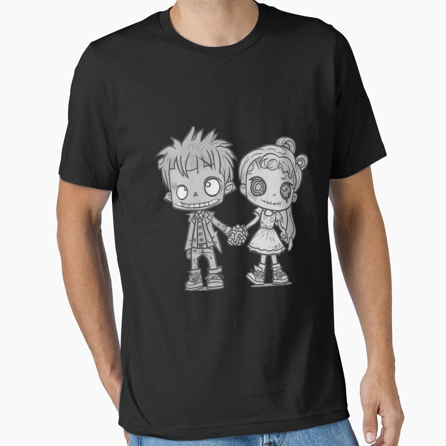 Zombie couple in Love by Designze