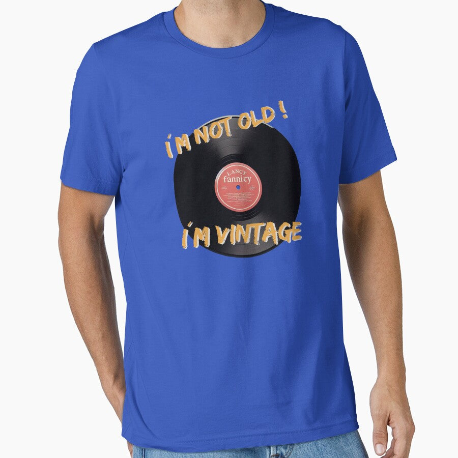 not old but vintage "NO DARK COLOURS" by Toms Tee