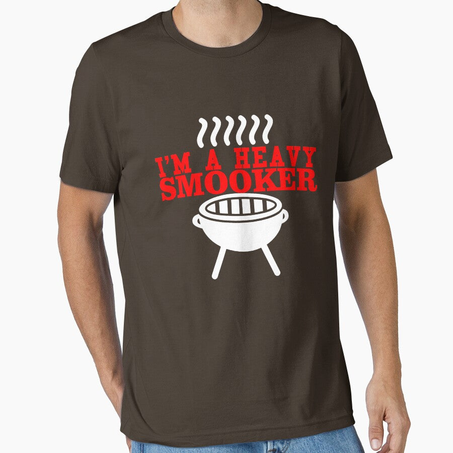 I'm A Heavy Smooker - T shirt by Urbane  Designs