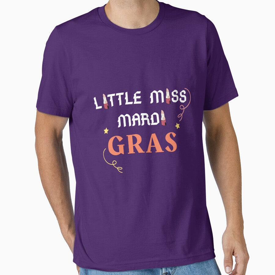 Little Miss Mardi Gras Classic T-Shirt by StoreSB