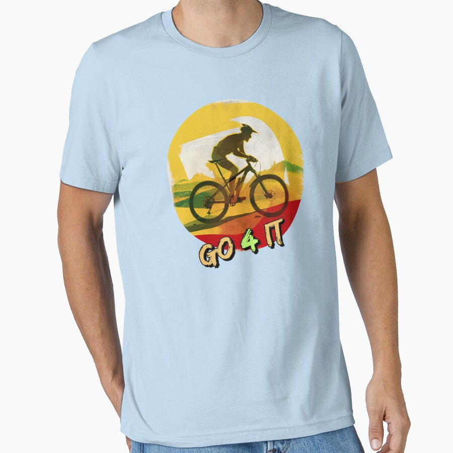 Ride the bike - Bike Spirit - uphill by Toms Tee