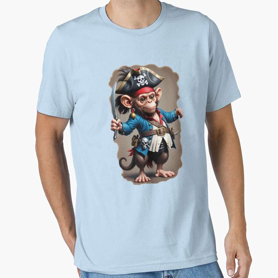 Captain Monkey by Toms Tee
