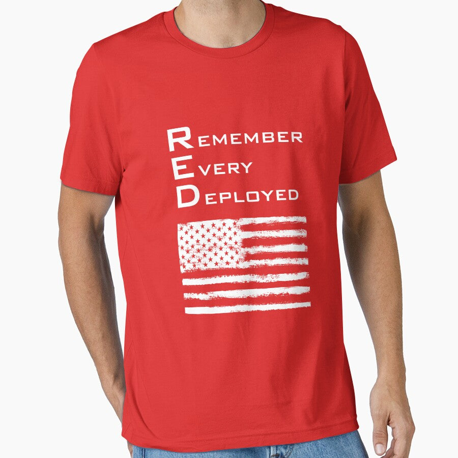 Remember Everyone Deployed-Military R.E.D. by SlickioDesigns