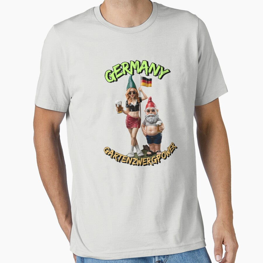 Garden Gnome goes EM - Garden Gnome Power 4 by Toms Tee
