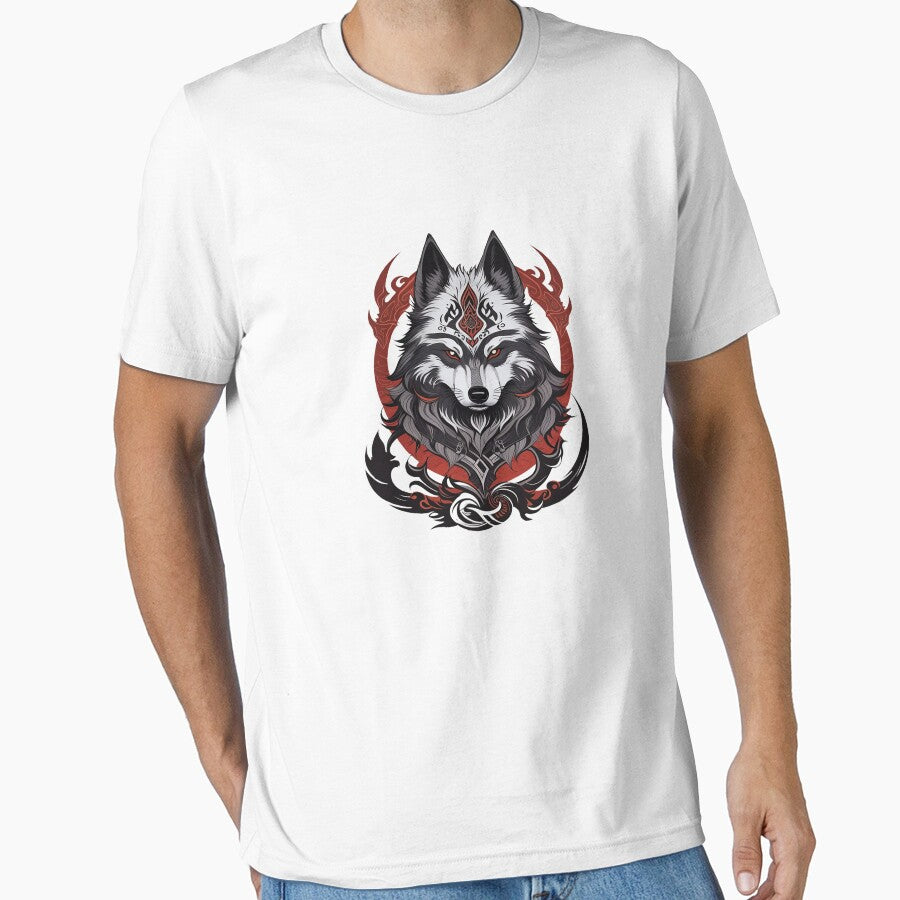 Grey Wolf Vector Style Logo by NordicBadger
