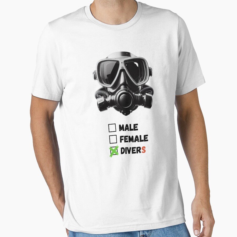 Suba diver by Toms Tee
