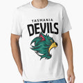 Tasmania Devils Football Club Black Lettering by NiashaHebert7