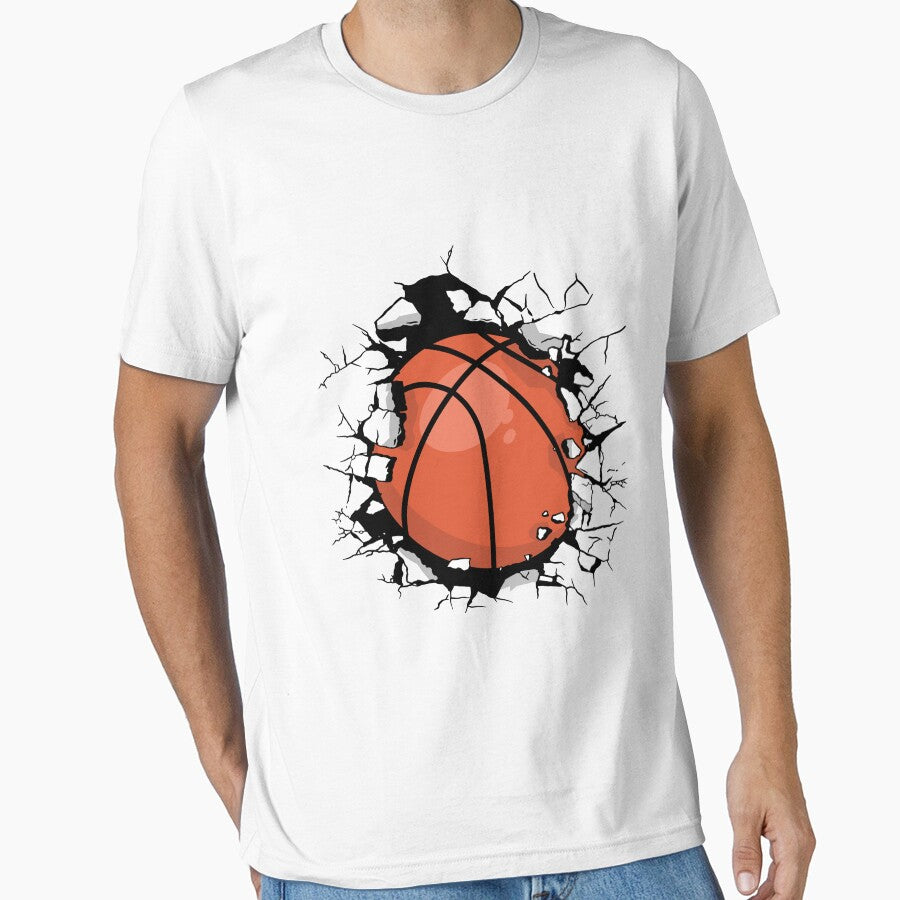 Basketball Breaking through by bennetthuskers