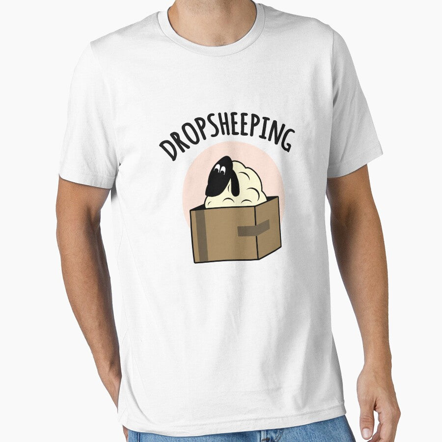 Droshipping, Dropsheeping, Sheep Pun Animal by EnzoVectorism
