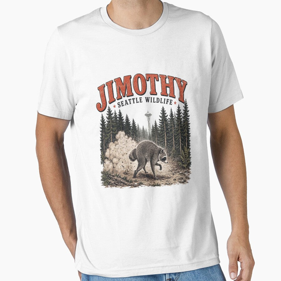 Jimothy Raccoon Seattle Wildlife by PatrickRobbin