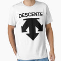 Descente Brand Logo Essential T-Shirt by DarrylDurgan