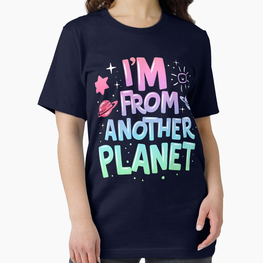 I come from another planet / COLOR SHIRT ONLY by Toms Tee