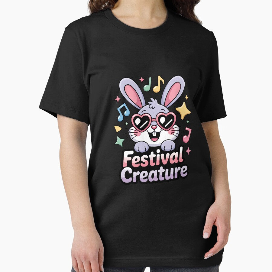 Festival Creature - Colorful Rave Animal with Glasses by LittleDame