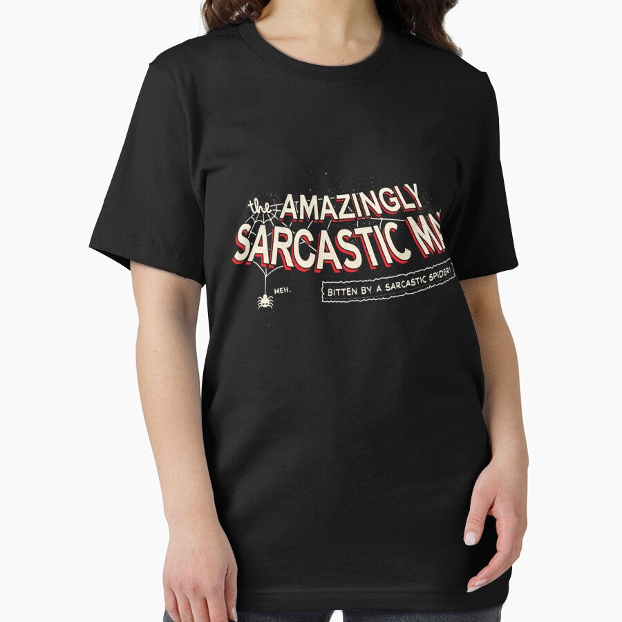 The Amazingly Sarcastic Man by ZlGZAG Unisex , , , Long Sleeve Tee