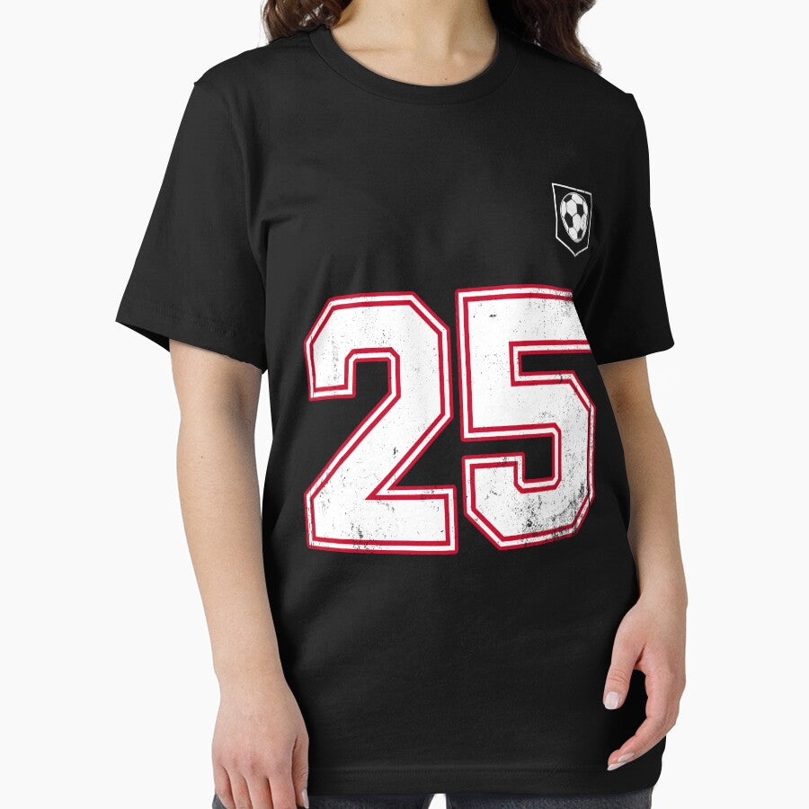 Soccer player Jersey number 25 Soccer Fans by BernoNickel
