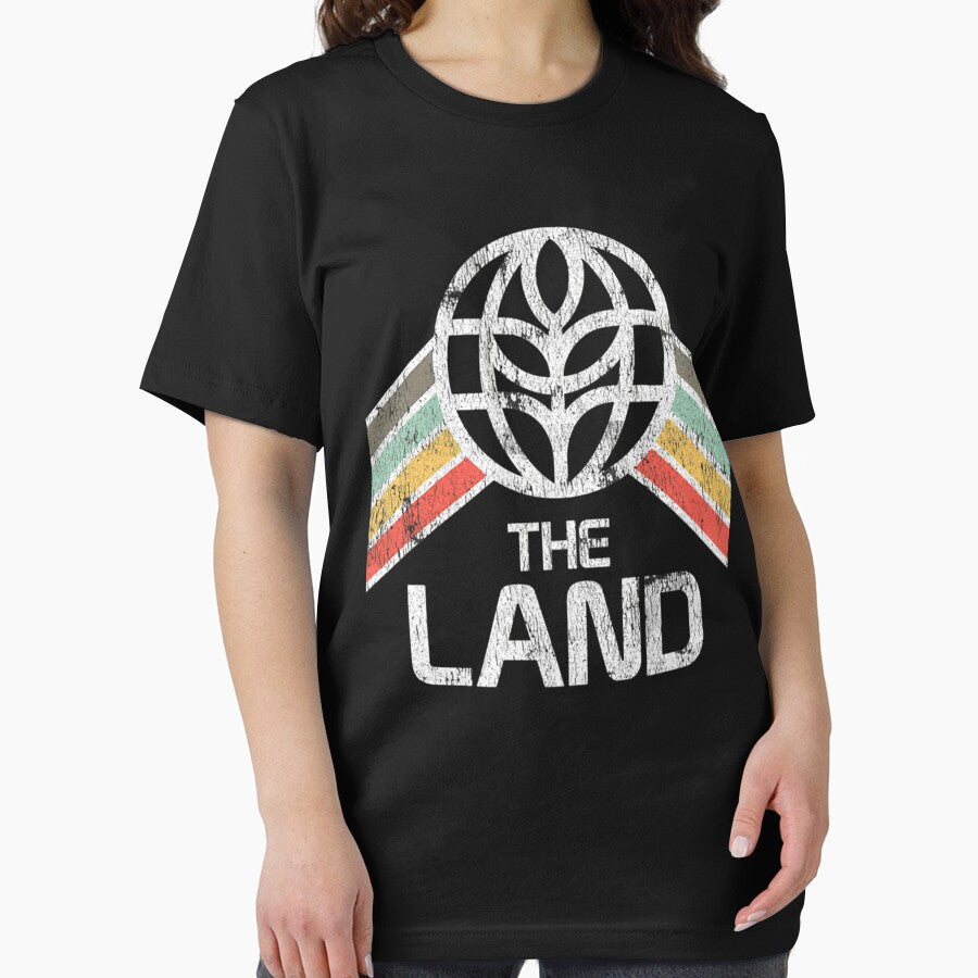 The Land Logo Distressed In Style by stormm77