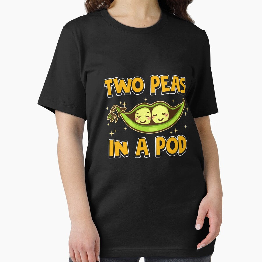 Cute & Funny Two Peas In a Pod Adorable Food Pun by perfectpresents