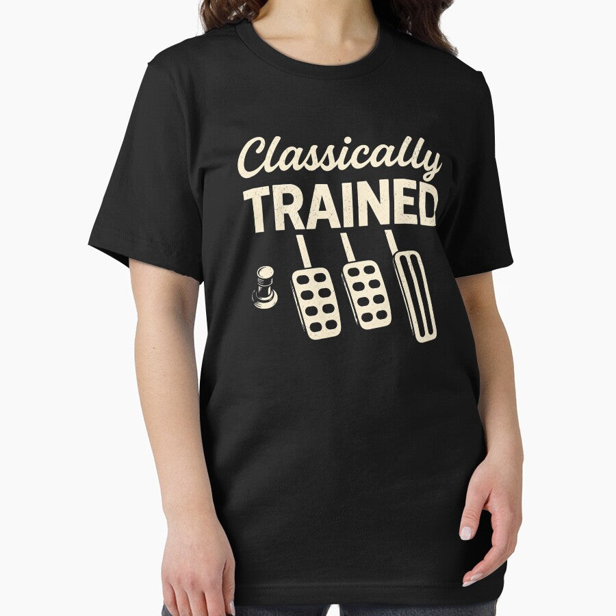Classically Trained with Dimmer Manual Car Pedals Driving by Doodletext