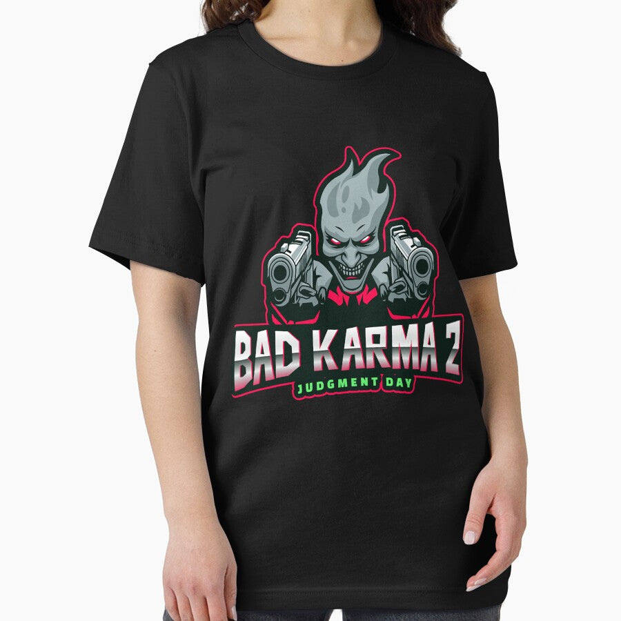Bad Karma 2-Video game style logo design by RaymondMellead1