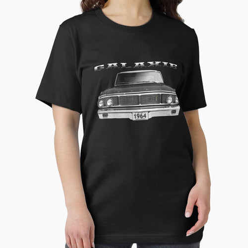1964 Ford Galaxie Front Black Classic Guys  Unisex Tee Team T-Shirts New Style Shirt For Girls Unique T-Shirts Print On Demand by sapazauggs