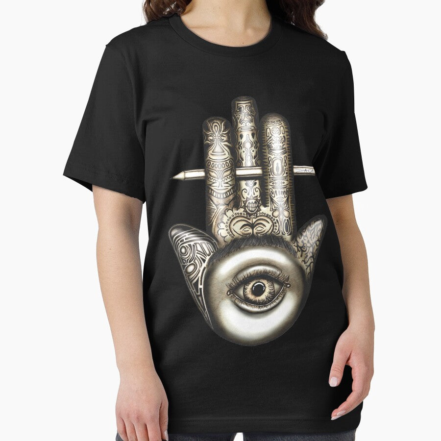 Pencil drawing hand of protection hand drawn by DAGHO
