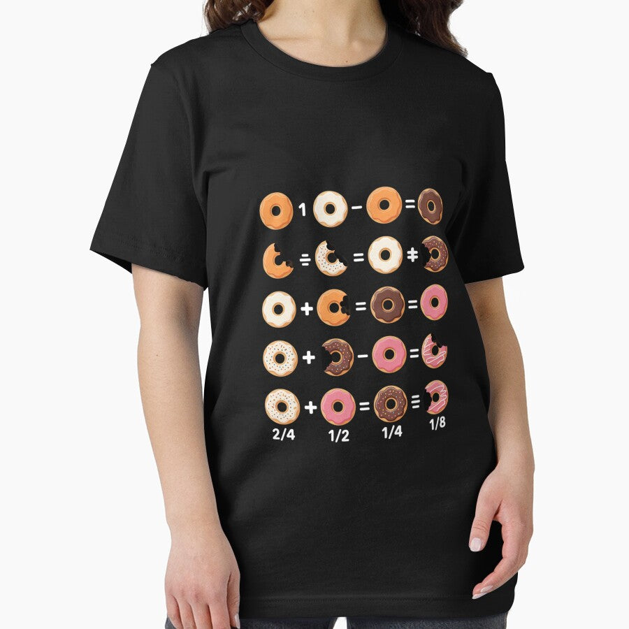 Donut Fraction Math Teachers Back To School Educational by DigitaldeligArt