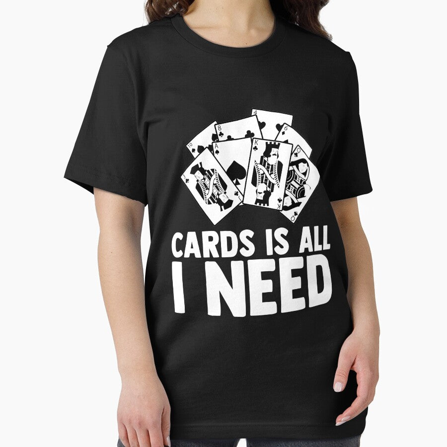 Cards Is All I Need Magic Tricks Magician Magic Cards by Nessshirts