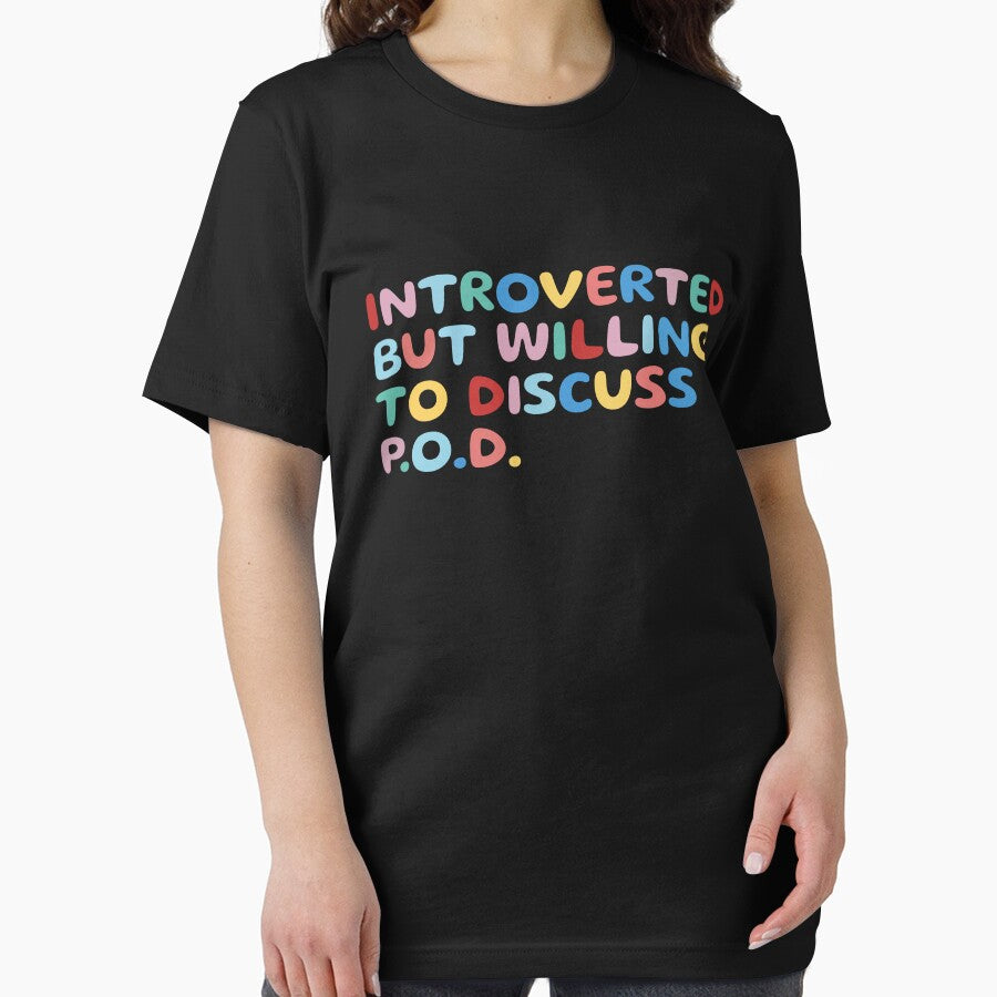 Introverted but willing to discuss p.o.d., funny sarcastic by wittyprinttop