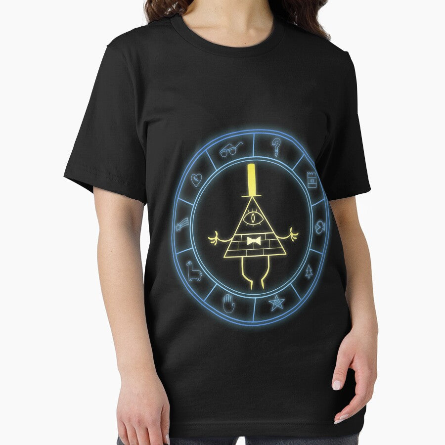 "Bill's Wheel" from Gravity Falls by Zekrom9 Unisex , , , Long Sleeve Tee