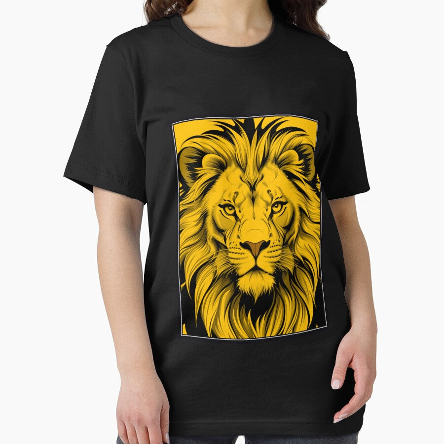 Yellow Lion Illustration by NordicBadger