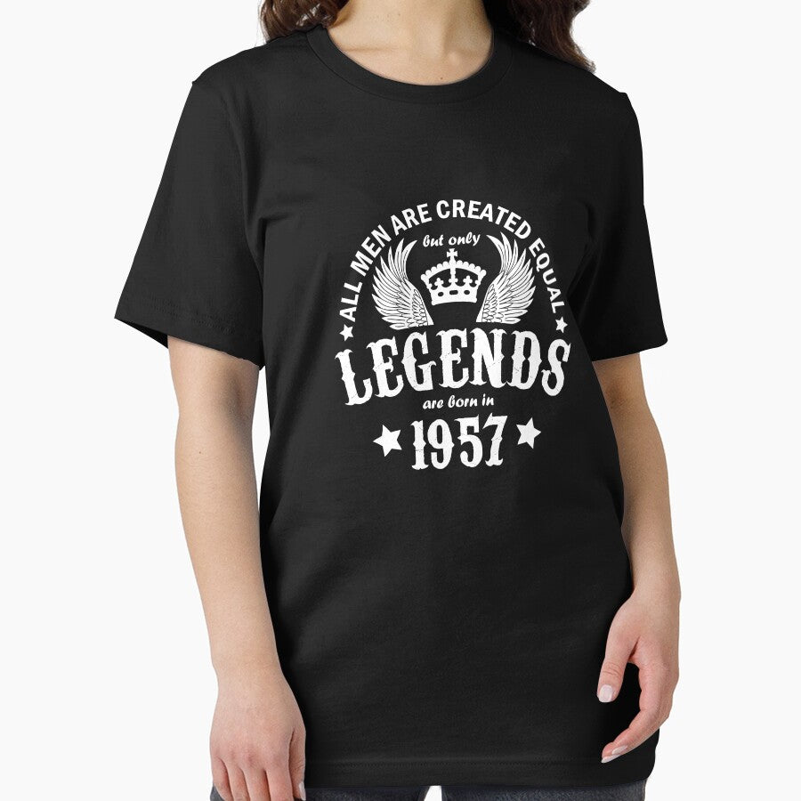All Men are Created Equal But Only Legends are Born in 1957 by beloknet