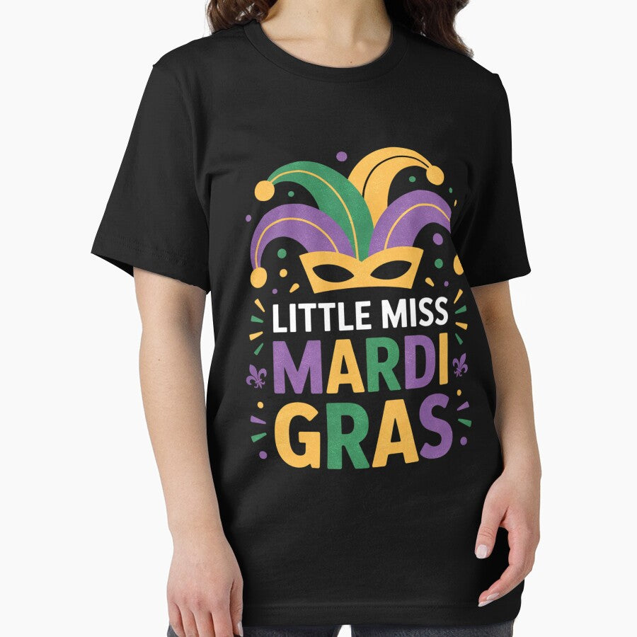 Little Miss Mardi Gras Celebration Energy by FreshVibe Prints