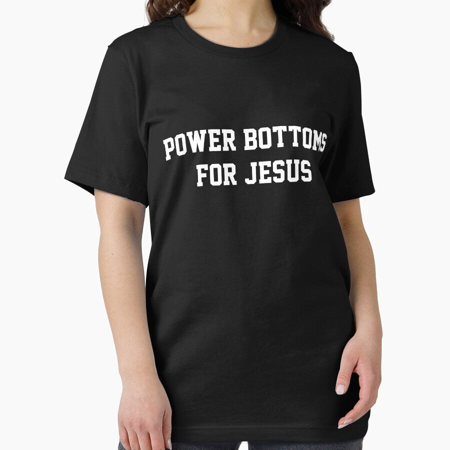 Power Bottoms for Jesus by voodooqueer Unisex , , , Long Sleeve Tee
