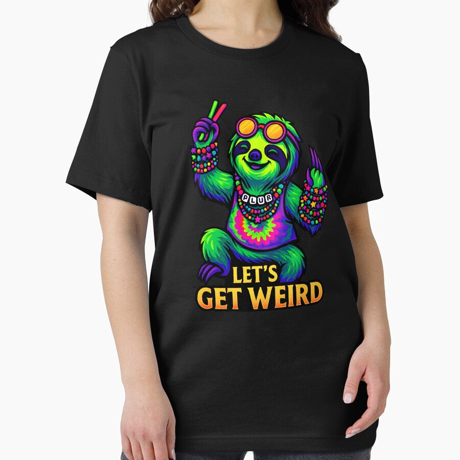 Let's Get Weird | Trippy Sloth With Kandi and PLUR Vibes | Psychedelic EDM Festival Animal by Neon Hollow
