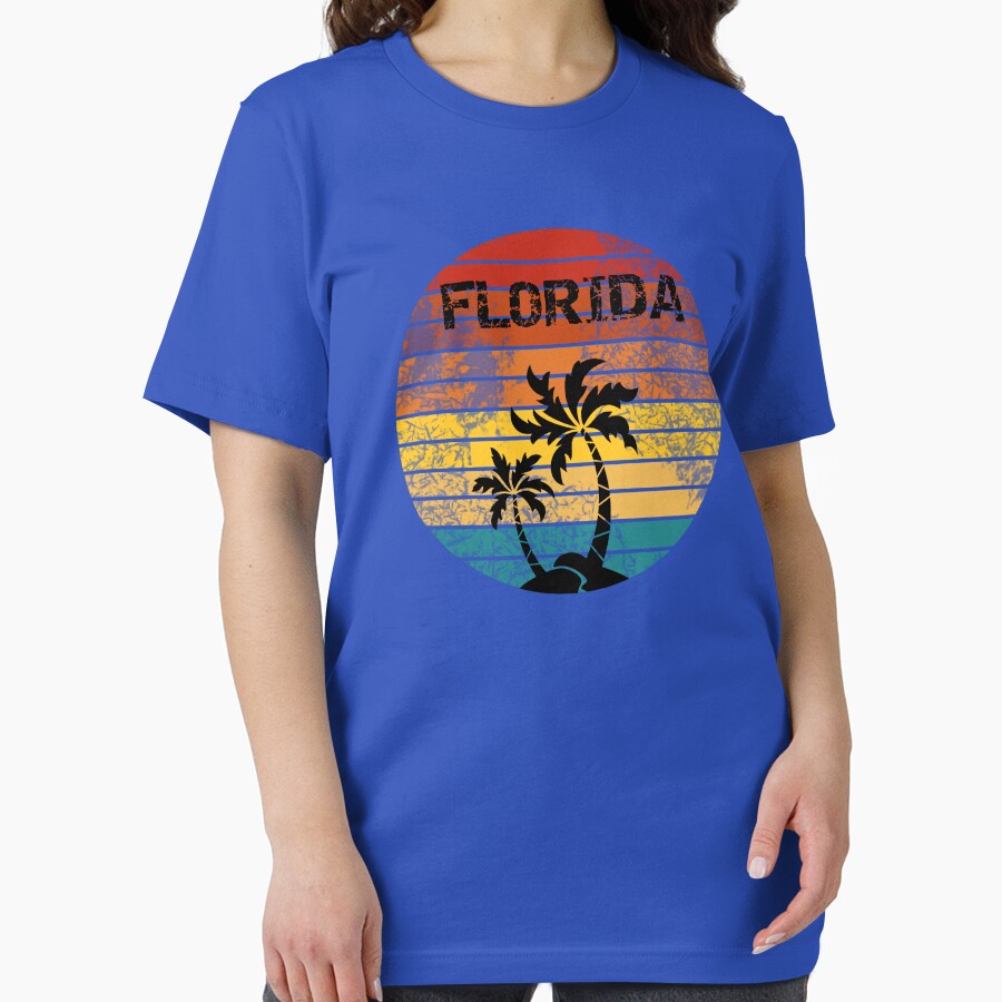 Florida Retro Sunset w/ Skyline by StudioFourty2