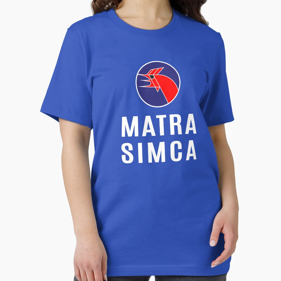 Matra Simca 1973 logo - white by retropetrol