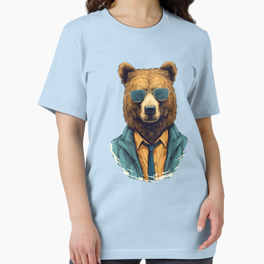 Bear hipster by Toms Tee