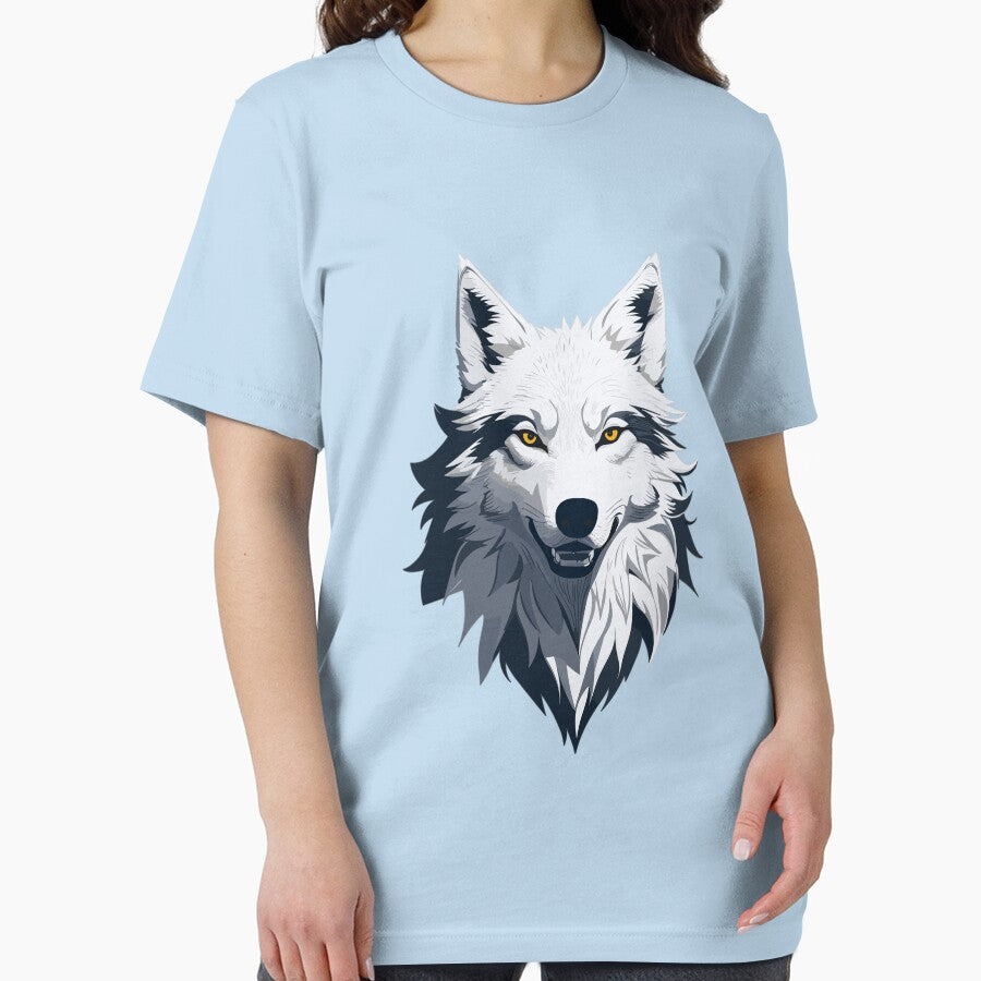 White Wolf Illustration Vector Style by NordicBadger